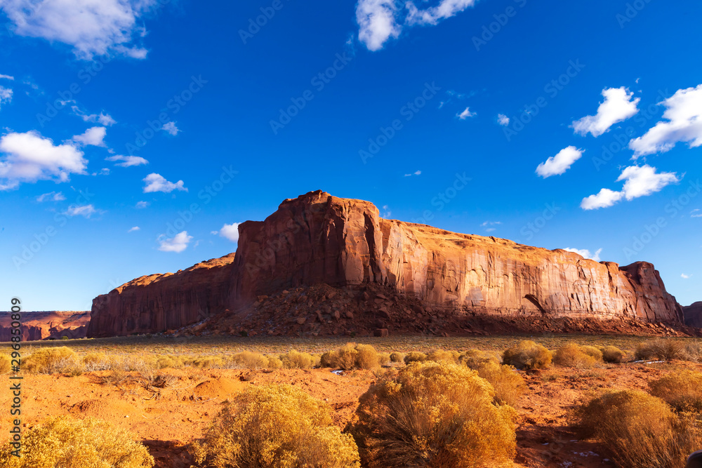 Monument Valley on a sunny day