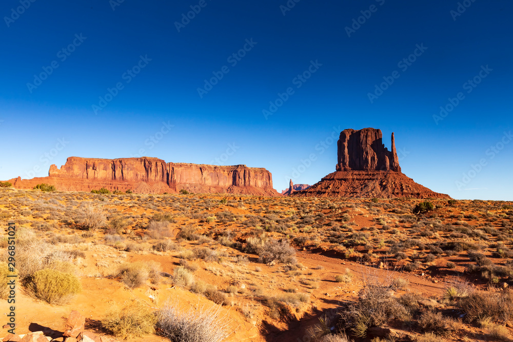 Monument Valley on a sunny day