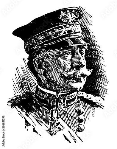 Nelson A. Miles vintage illustration