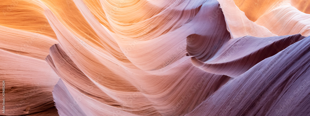 Colorful wave shape rocks at the Antelope Canyon, Arizona, USA - background concept Colorful wave shape rocks at the Antelope Canyon, Arizona, USA - background concept