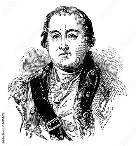 William Washington vintage illustration