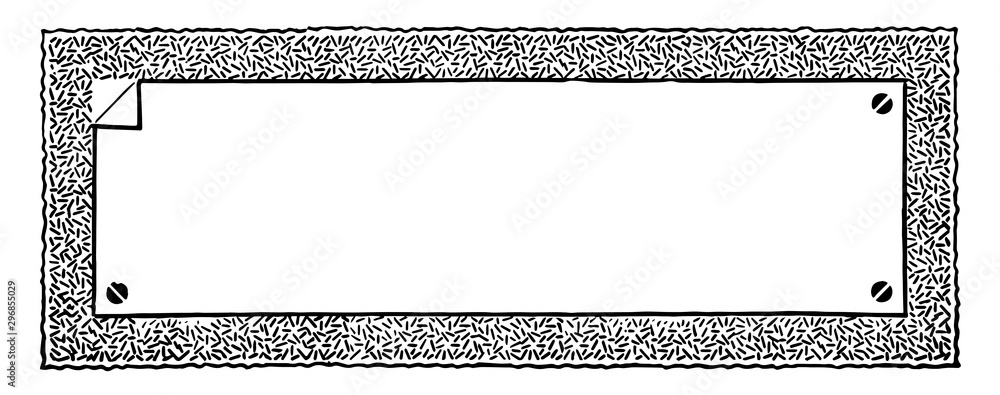 Simple Line Patterns Border