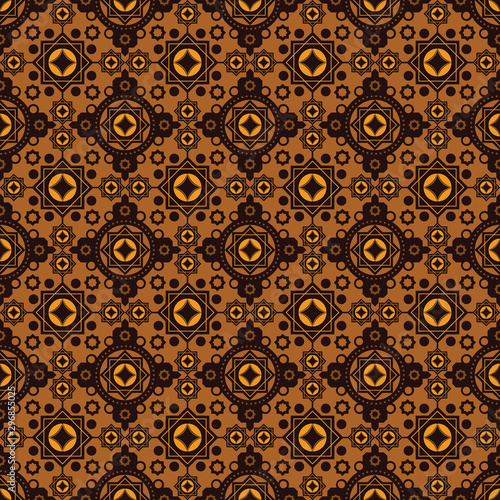 Ornament seamless pattern vector design