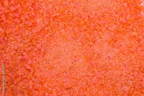 This is a photograph of crunchy Strawberry Candy background
