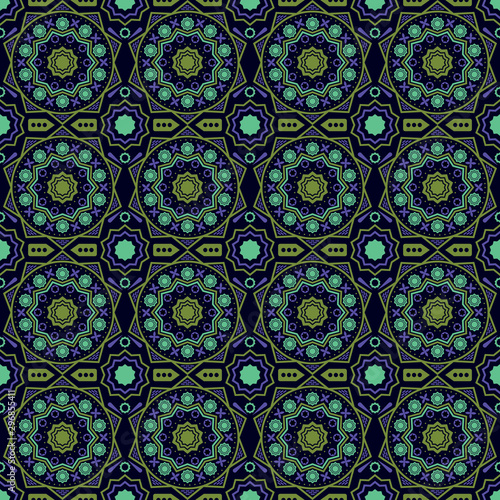Ornament seamless pattern vector design