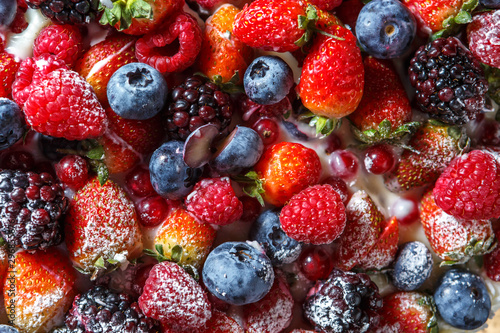 Mix of fresh berries