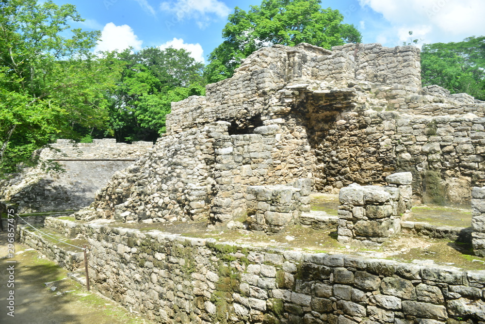 Maya ruins of Coba, yucatan , Mexico, 