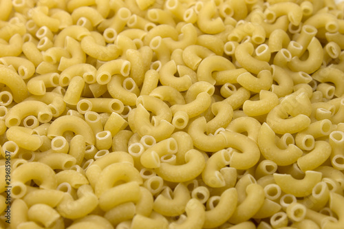 This is a photograph of Macaroni pasta