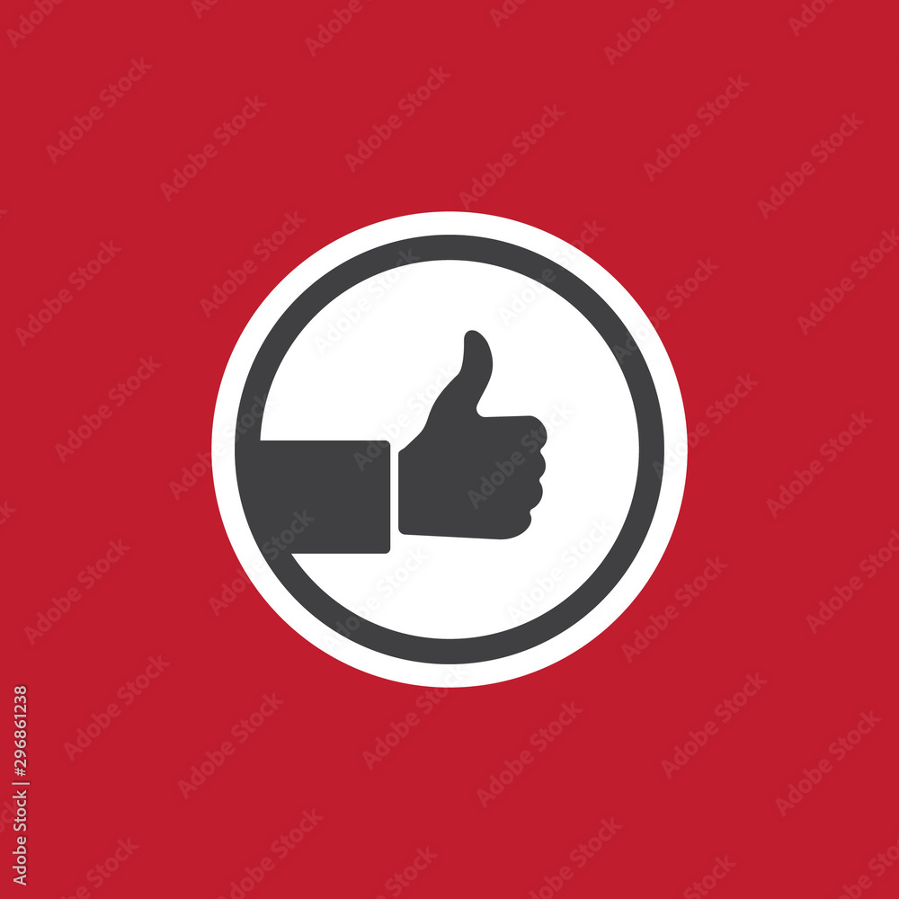 Obraz premium Thumb up icon