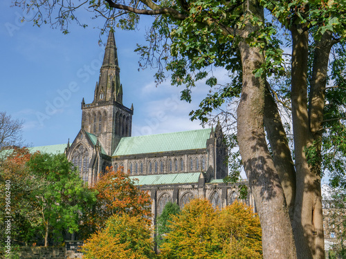 Glasgow Cathedral, also called the High Kirk of Glasgow, Scotland, United kingdom, Circa 19th of October 2019