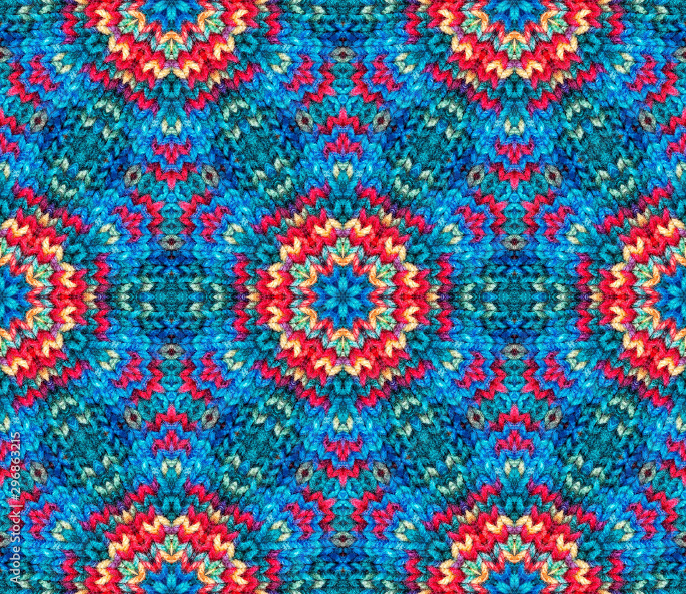 Colorful knitted seamless pattern (21)