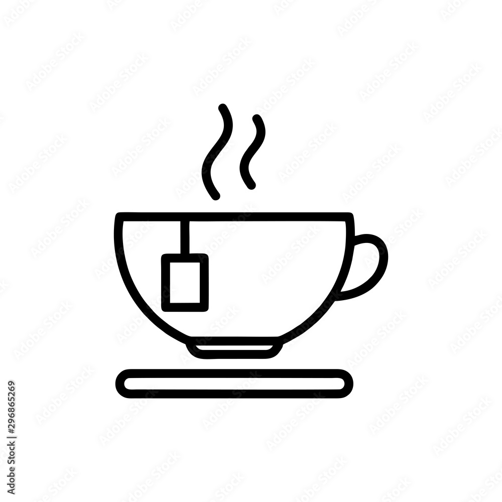 Tea cup icon Vector Tea cup icon Vector