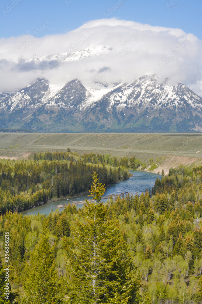Fototapeta premium Snake River at Grand Teton