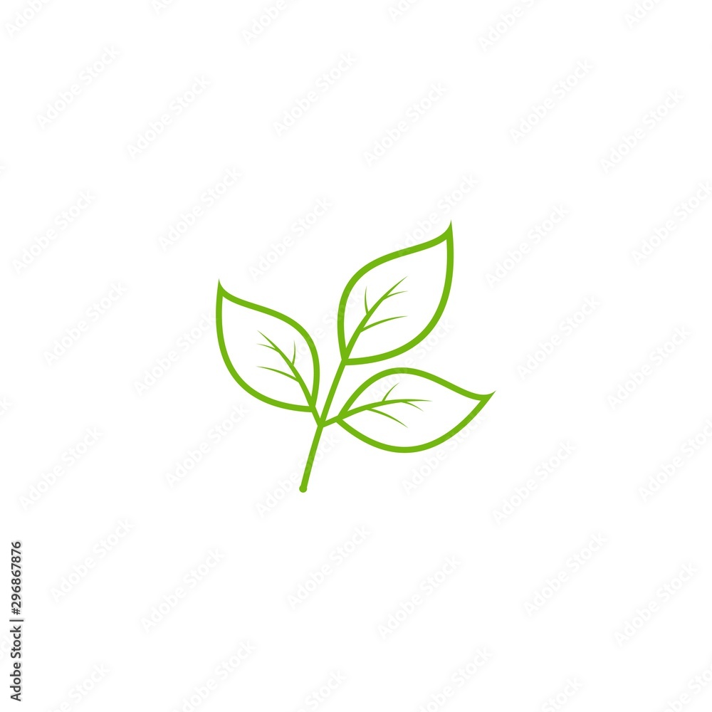 creative greeen leaf logo template creative greeen leaf logo template