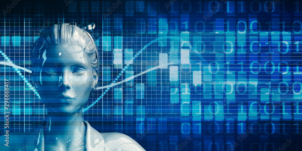 Business Person Using Data Analytics Technology Business Person Using Data Analytics Technology