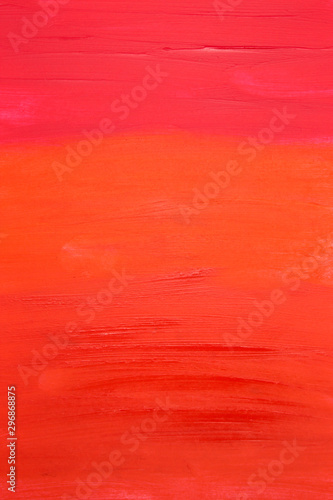 This is a photograph of three different shades of Orange and Red Lipstick swatches gradient background