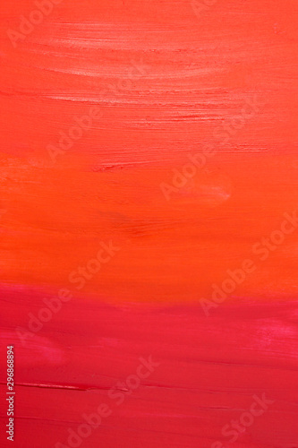 This is a photograph of three different shades of Orange and Red Lipstick swatches gradient background