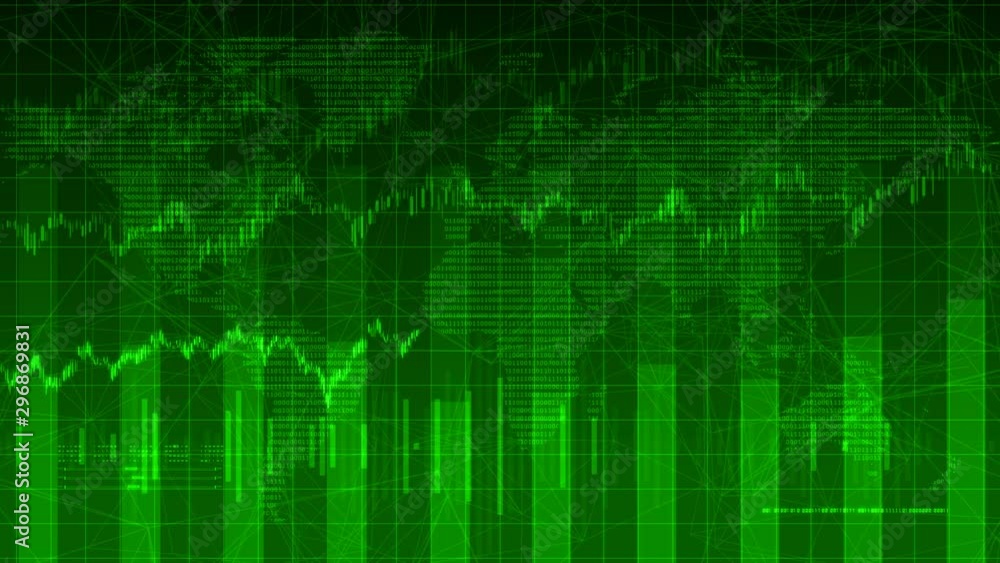 Financial data and diagrams showing a steady increase in profits. Business data trend background. Financial data and diagrams showing a steady increase in profits. Business data trend background.
