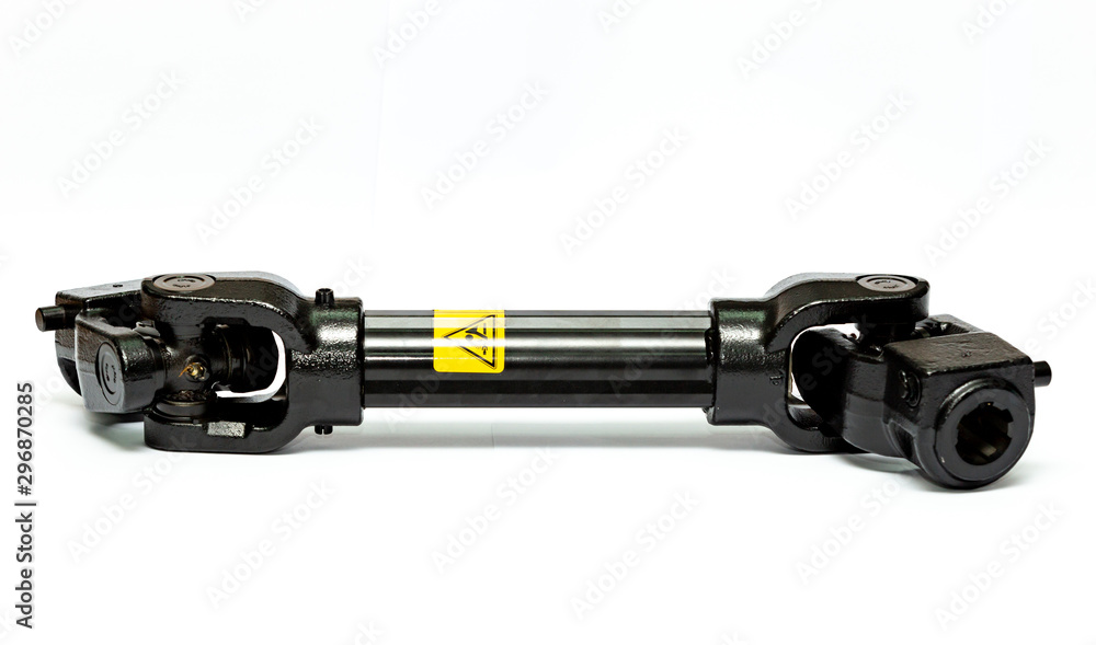 Steering joint for truck isolated on white background Steering joint for truck isolated on white background