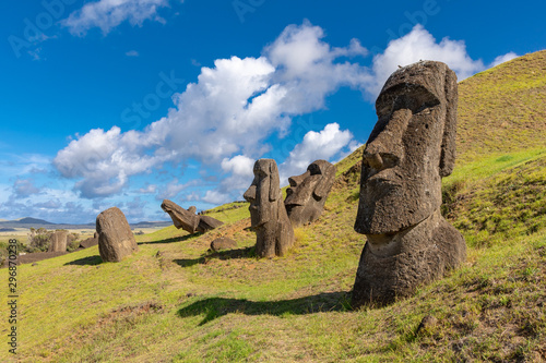Easter Island - Moai Near Quarry