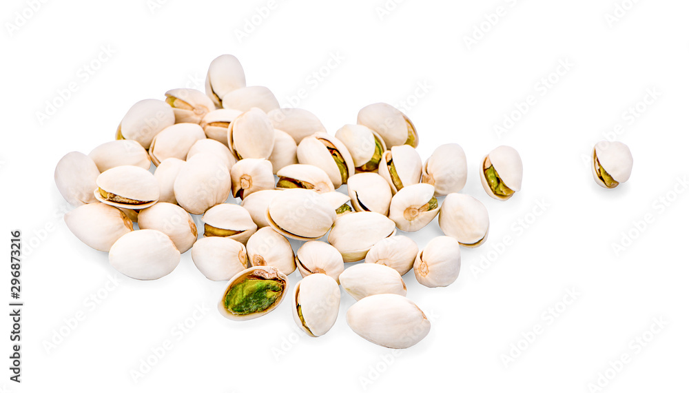 Hyacinth Beans isolated on white background Hyacinth Beans isolated on white background