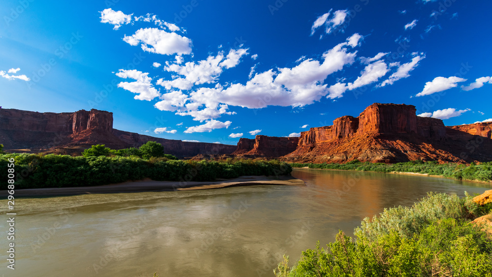 Fototapeta premium Green River through Canyonlands National Park, Moab, Utah