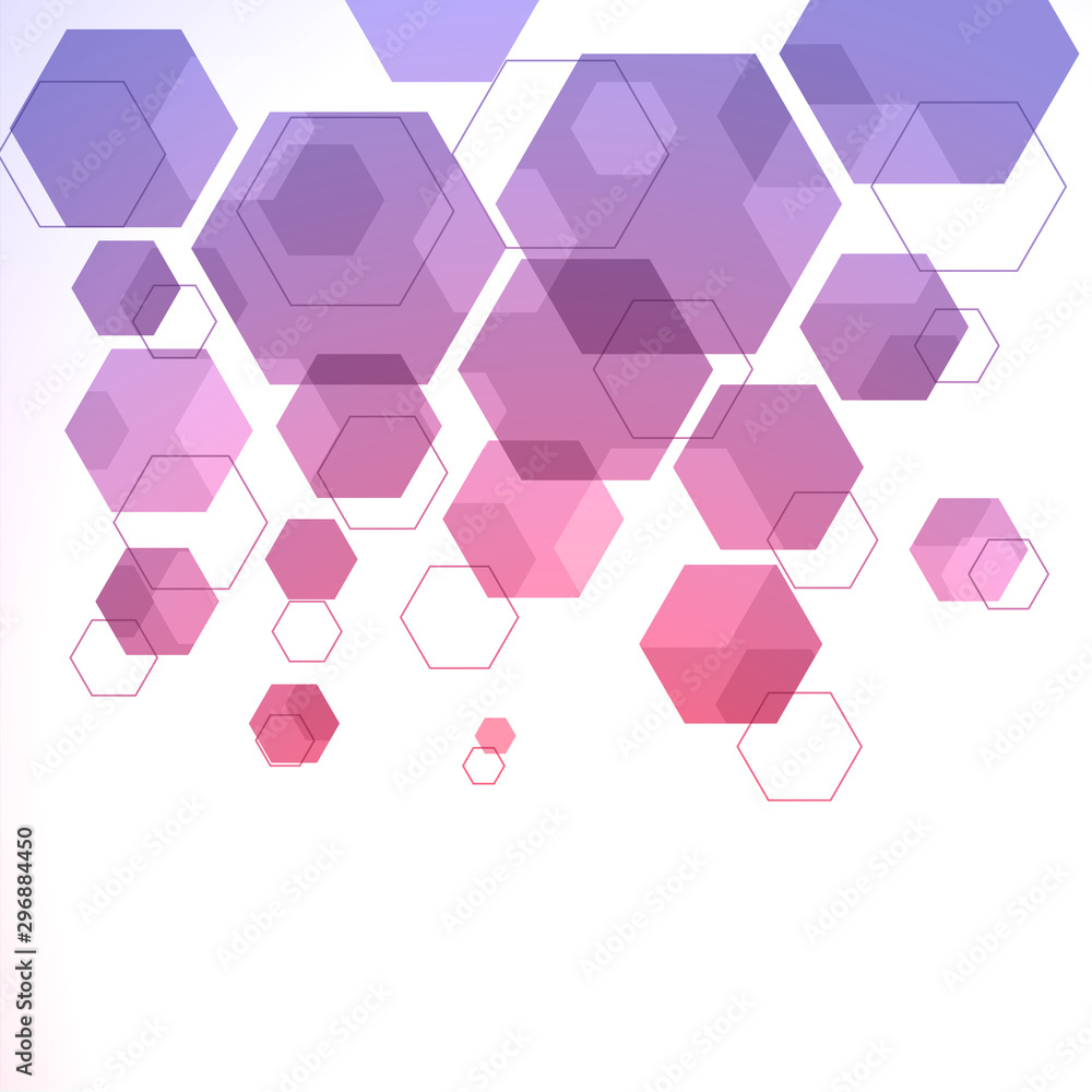 Abstract background with hexagonal elements. Abstract background with hexagonal elements.