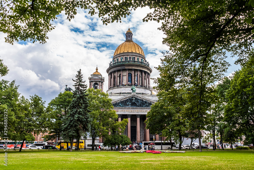 Russia. St. Petersburg. Saint Isaac's Cathedral.