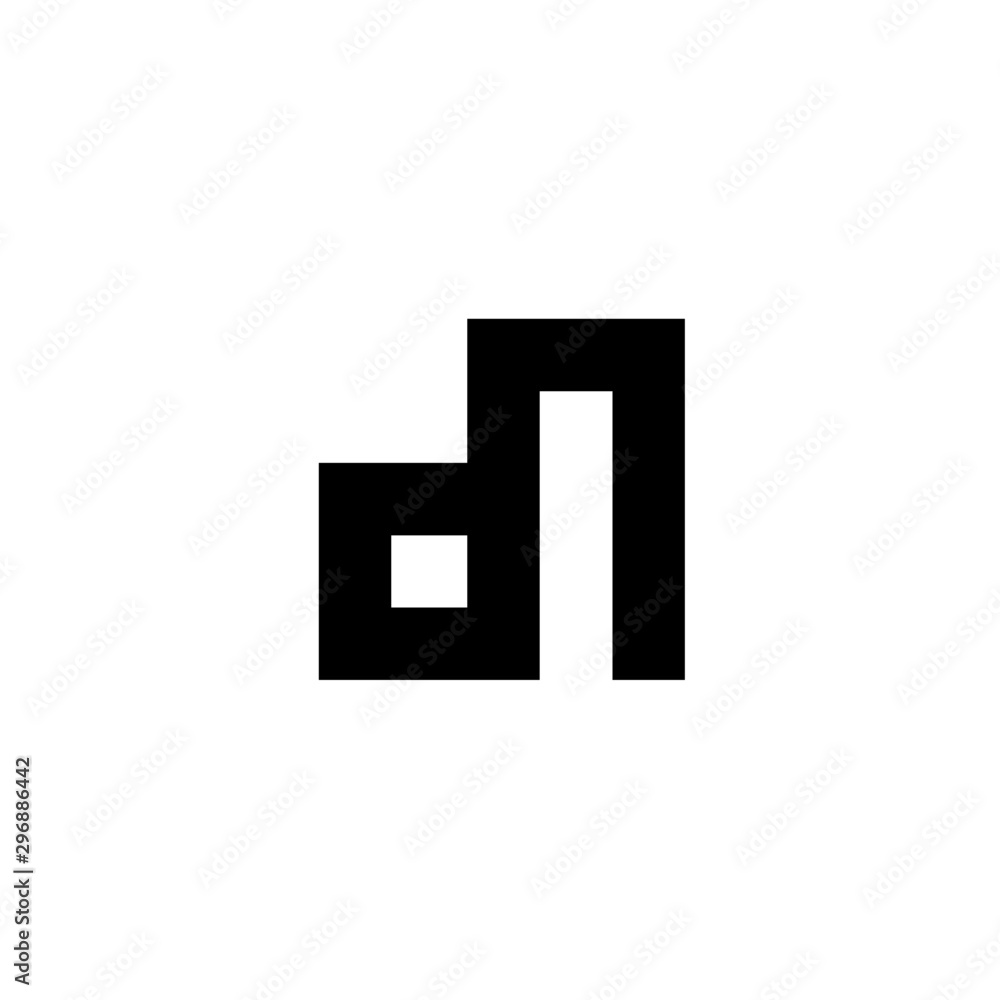 Letter DN logo icon design template elements Letter DN logo icon design template elements