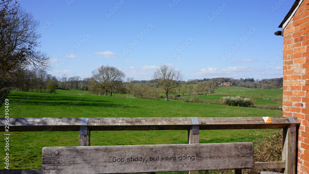 English countryside pastoral scenary