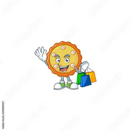 Shopping sweet apple pie with fruit fresh.