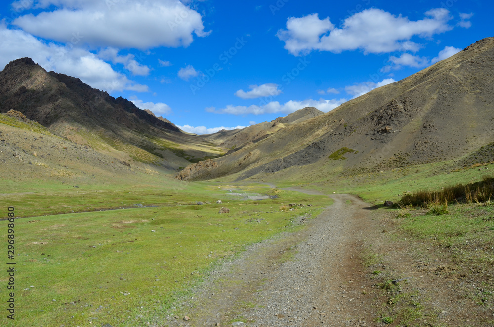 Mountains with Road