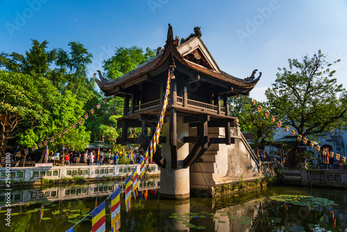 One Pillar pagoda in Hanoi, Vietnam