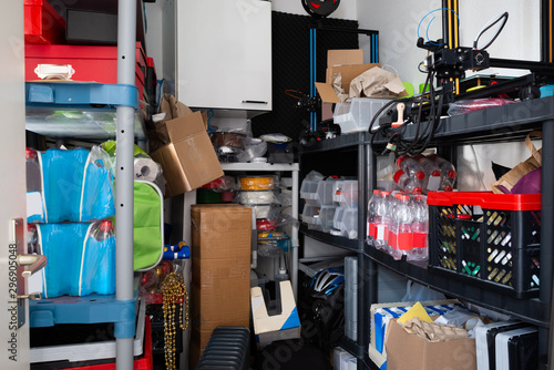 Cluttered Storage Room