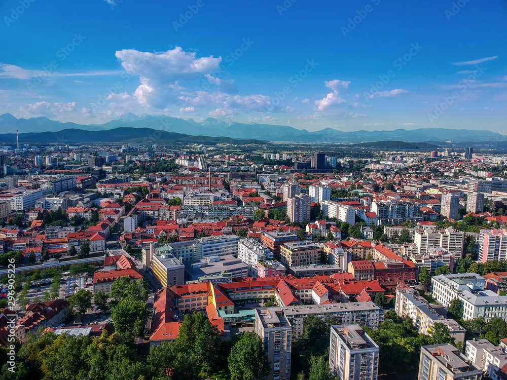Ljubljana Aerialview