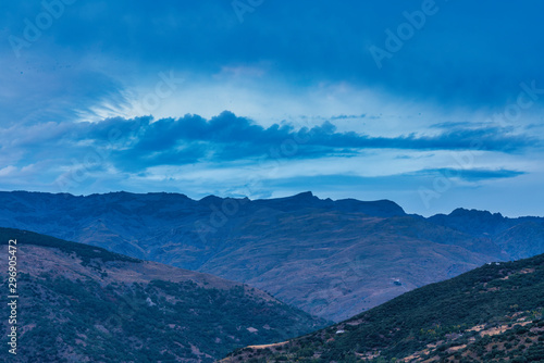 mountainous landscape of Sierra Nevada (Spain)