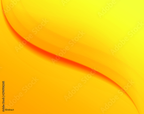 Yellow Abstract background with gradient shapes 