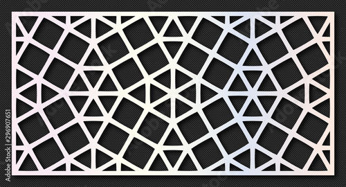 Εκτύπωση καμβά Template for laser cutting
