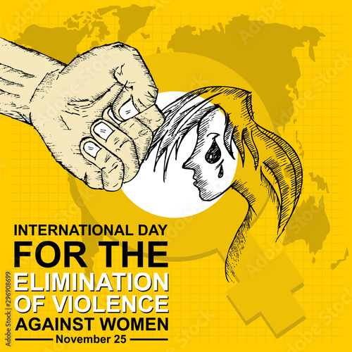 International day for the elimination of violence against women, poster