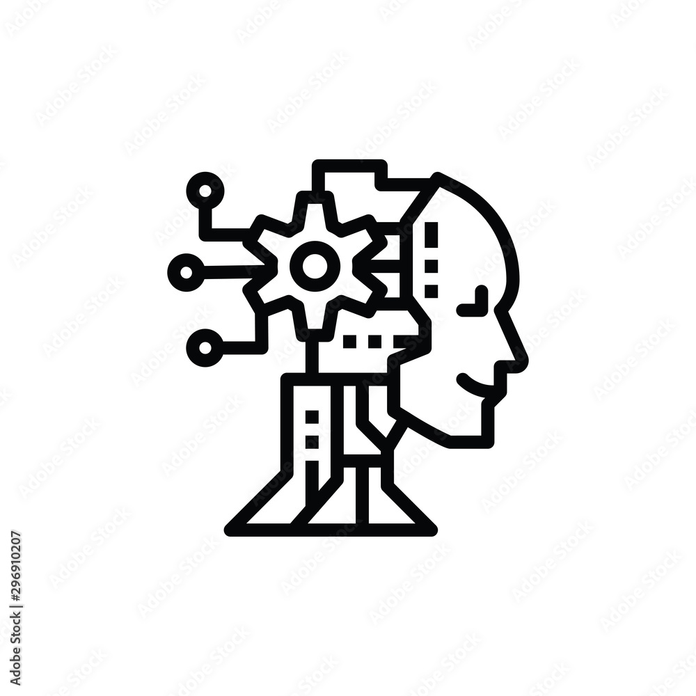 ai robot icon vector. Linear style sign for mobile concept and web design. ai robot symbol illustration. Pixel vector graphics - Vector. ai robot icon vector. Linear style sign for mobile concept and web design. ai robot symbol illustration. Pixel vector graphics - Vector.