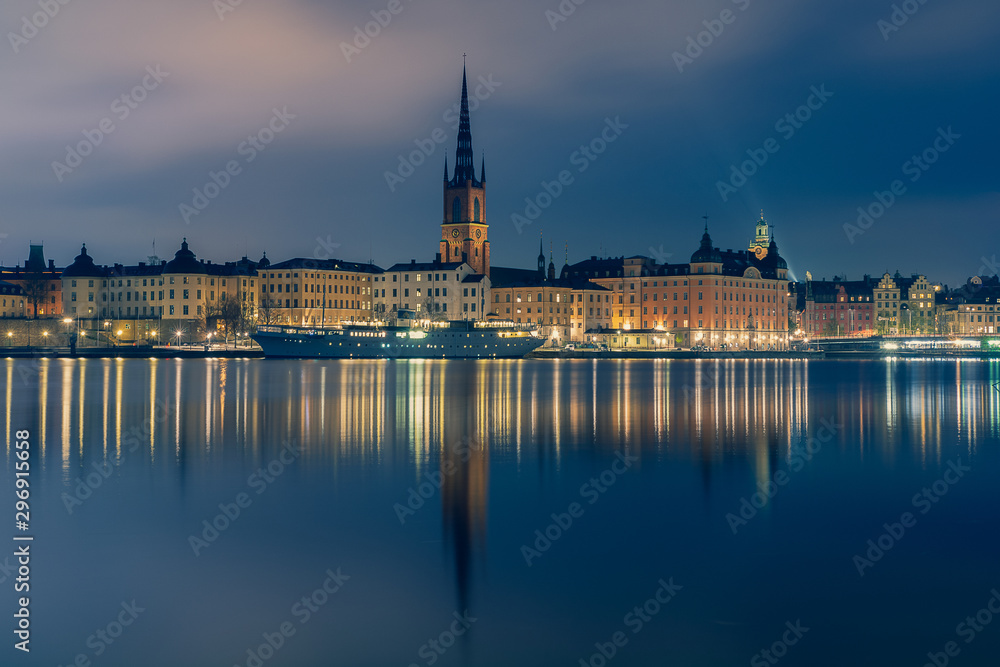 Heure bleue sur Stockholm