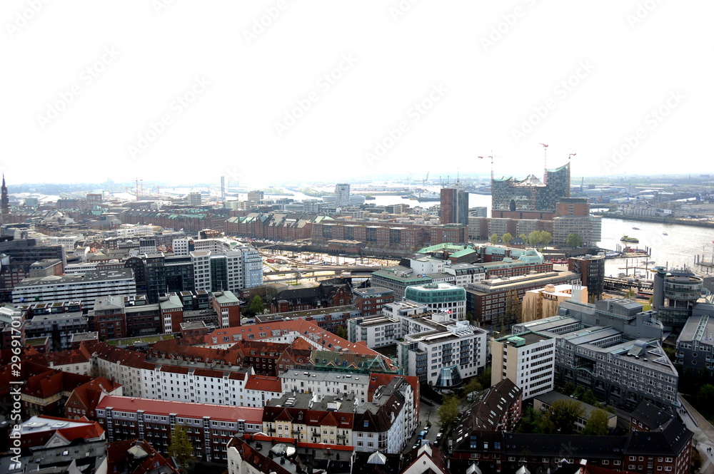 Blick vom Hamburger Michel 2011