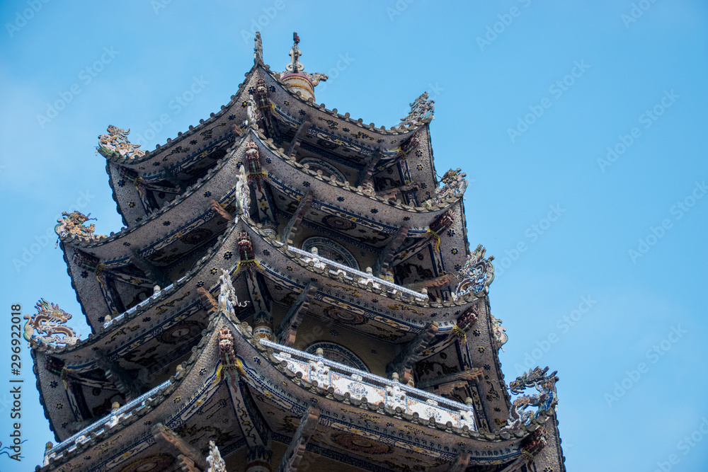Linh Phuoc pagoda in Vietnam