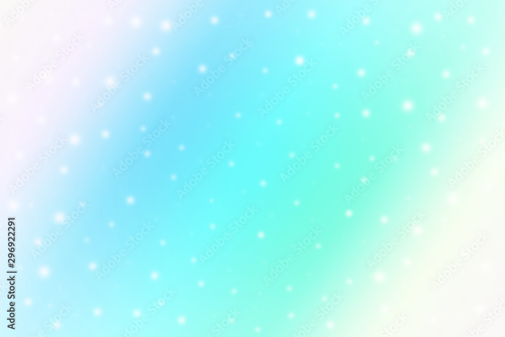 Colourful pastel snow background. Concept for Celebration, New Year and Christmas background.