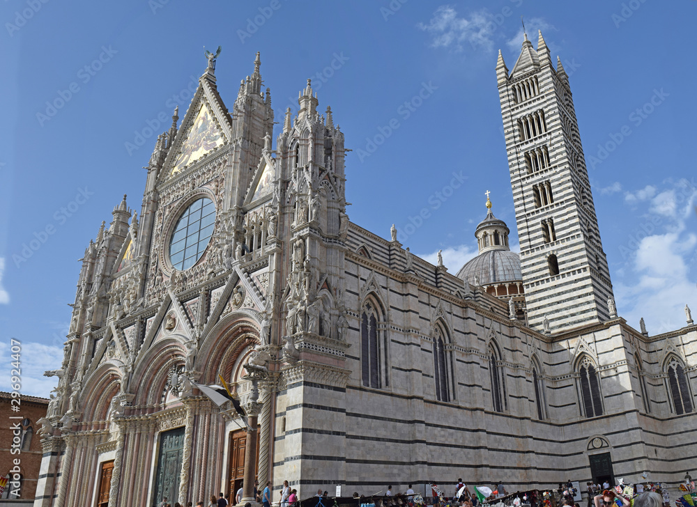 Catedral de Siena en Siena Florencia Italia