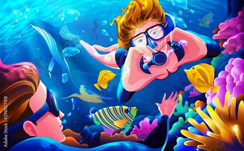 Leave the stress, and get diving