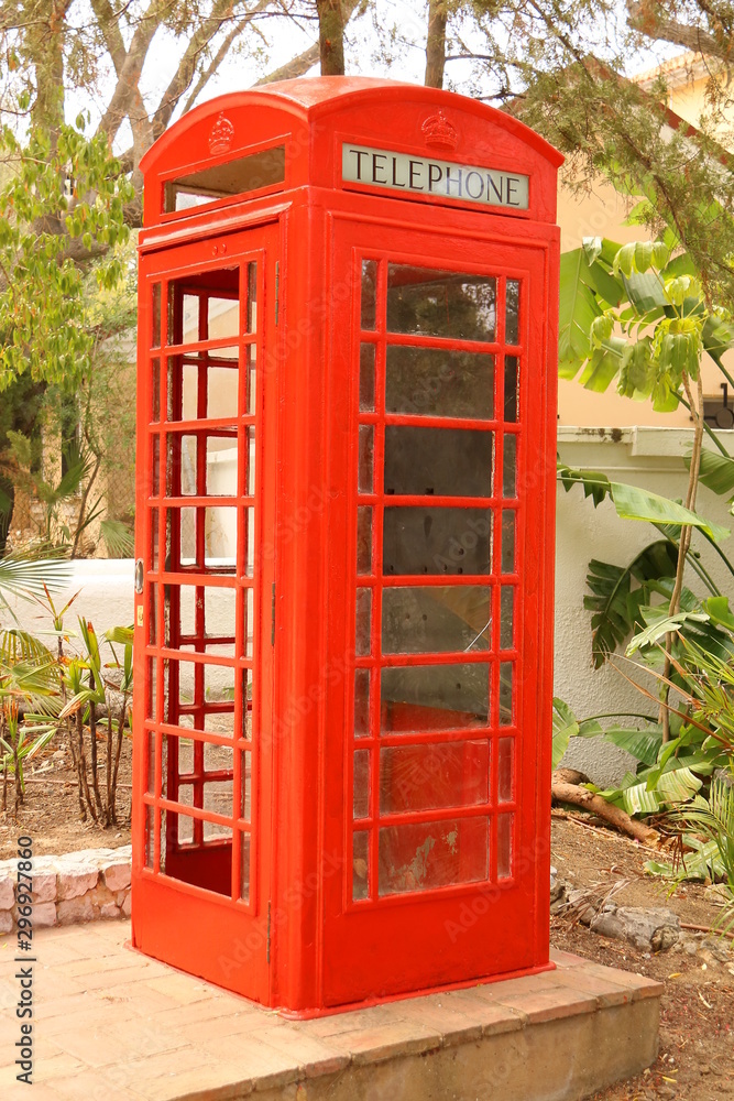 Obraz premium an english telephone box