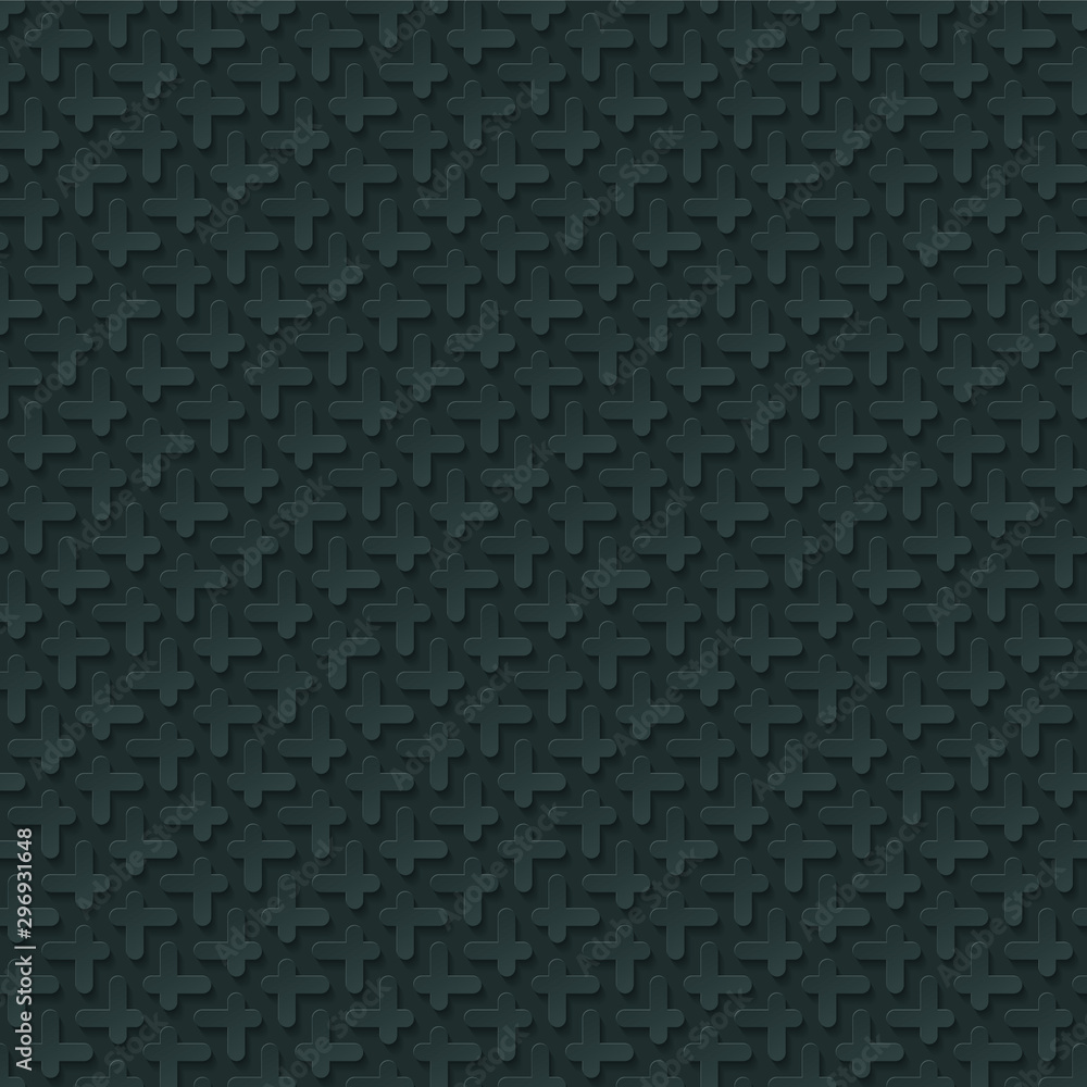 Dark gray paper with 3D effect. Abstract seamless pattern. Vector EPS10. Dark gray paper with 3D effect. Abstract seamless pattern. Vector EPS10.