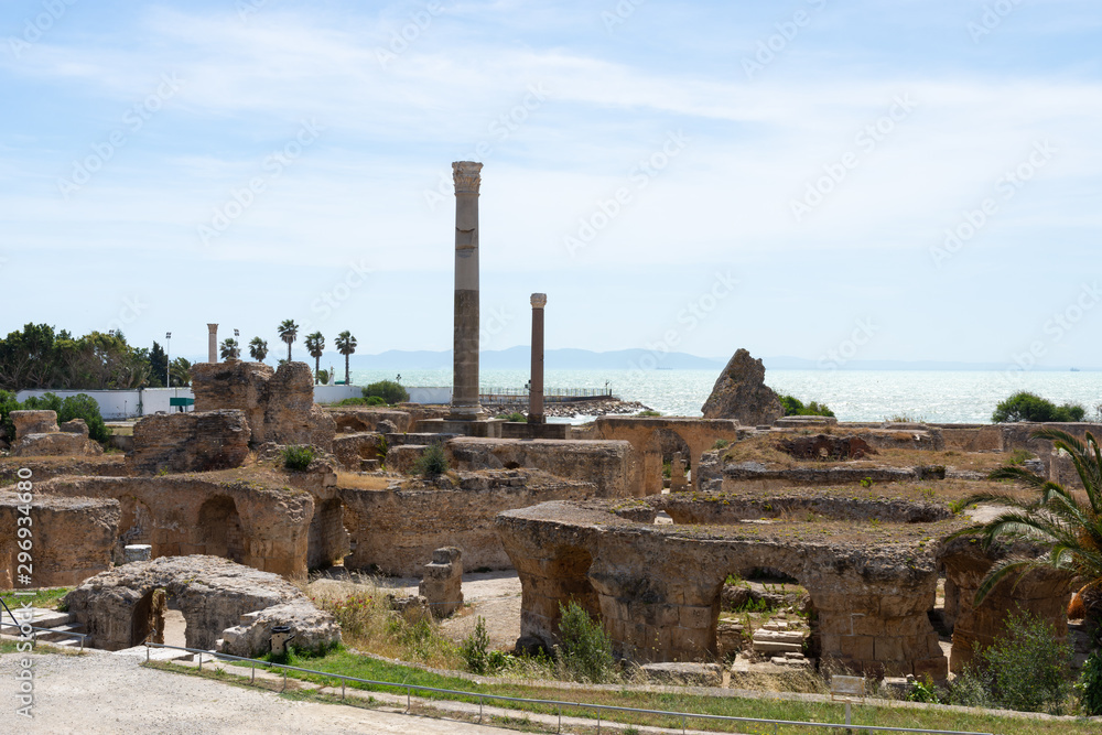 Thermes d'Antonin, Carthage, Tunisie