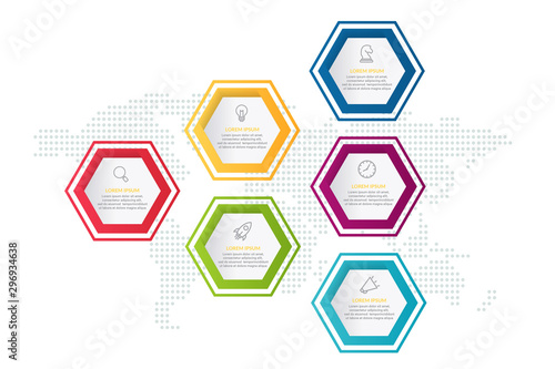 infographic flow chart design . business infographic concept for presentations, banner, workflow layout, process diagram, flow chart and how it work